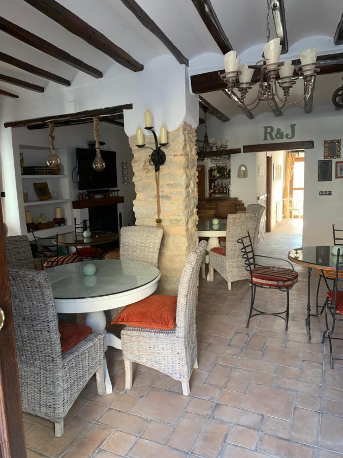 Casa Blanca Bed and Breakfast Castell De Castells Exteriör bild
