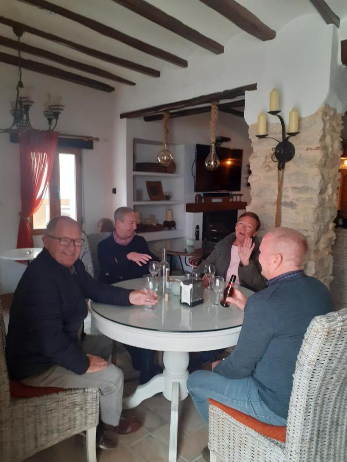 Casa Blanca Bed and Breakfast Castell De Castells Exteriör bild